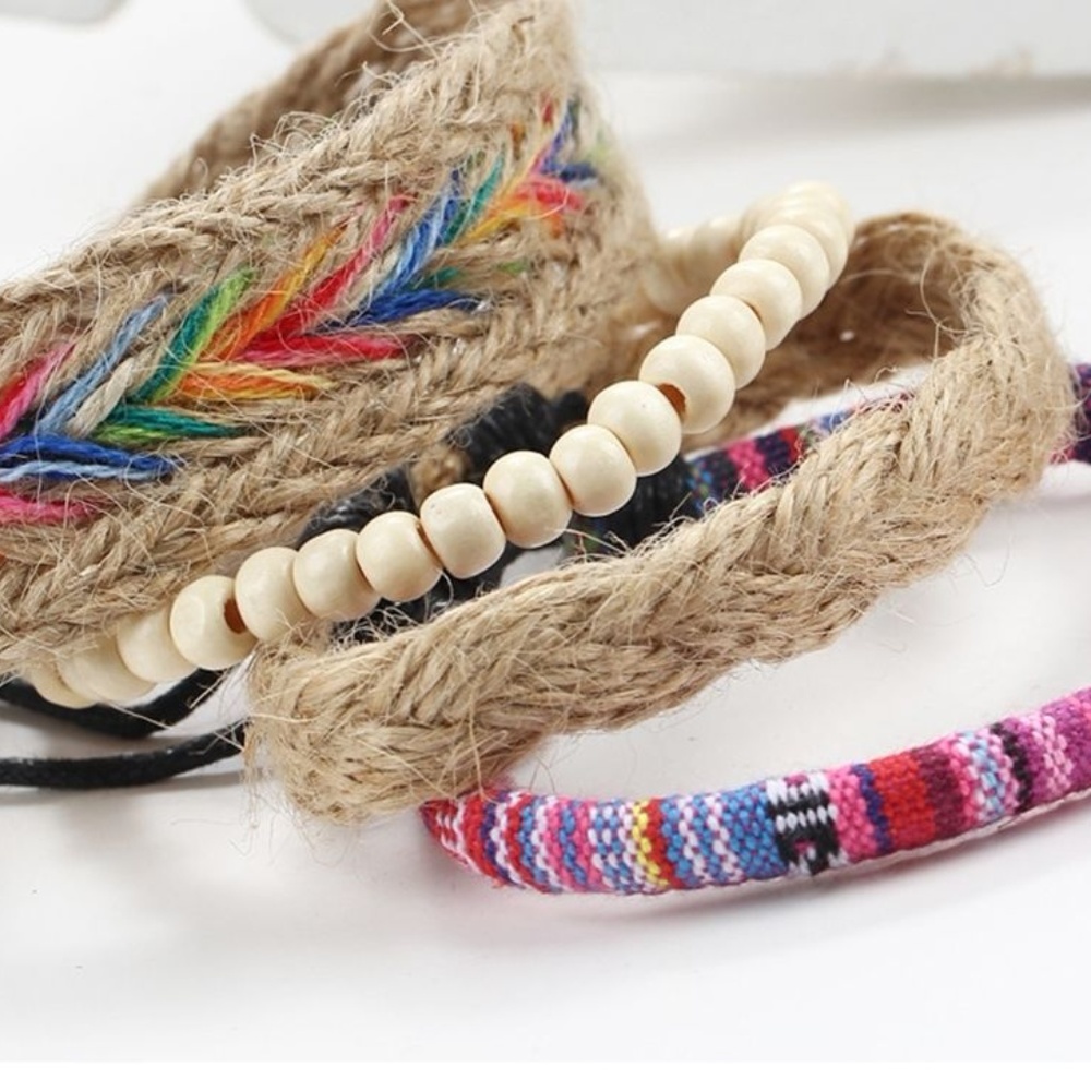 Boho Multilayer Beaded Bracelets - Picture 2 of 4